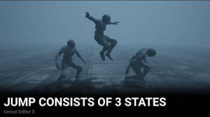 Прыжок через State Machine и настройка Sub State Machine UE5: Гайд