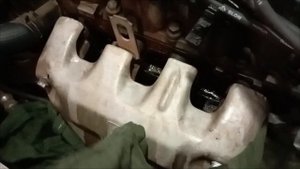 Продувка ЦПГ и камеры сгорания после раскоксовки Gzox и дымление с глушителя после пуска двигла.