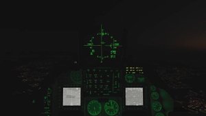 F-16CM Ночная охота.