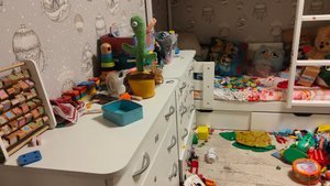 играем в детской комнате