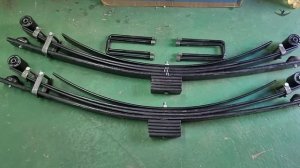 Арт. 1407 Комплект задних усиленных рессор для Газели 3302, Газели Бизнес, Газели Некст.