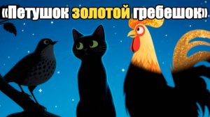Детская сказка "Петушок золотой гребешок"! Детский мультик - сказка! Петушок золотой гребешок!
