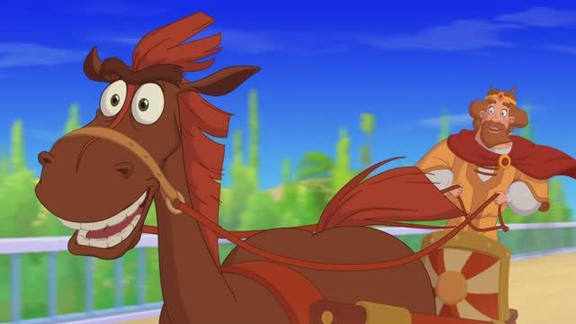 Конь Юлий и большие скачки