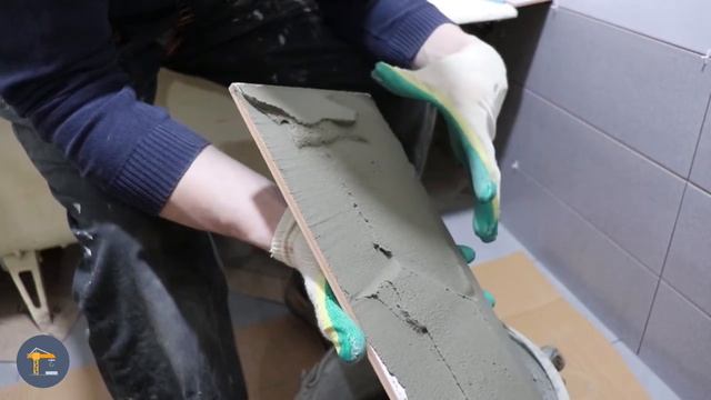 Как укладывать керамическую плитку на неровные стены и пол своими руками смотреть онлайн