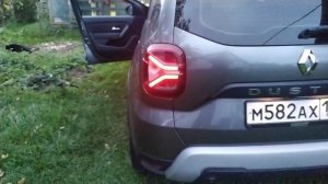 Демонстрация работы рестайлинговых фонарей Дастер 2