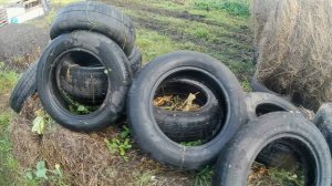Как мы используем старые покрышки.