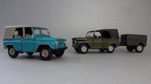 Коллекционные модели автомобилей УАЗ-469 А34 (ранняя и поздняя )