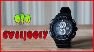 Не G-Shock, но тоже солидно. Q&Q GW81J001Y - обзор наручных часов
