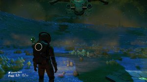 Мой один из первых заходов в No mans sky