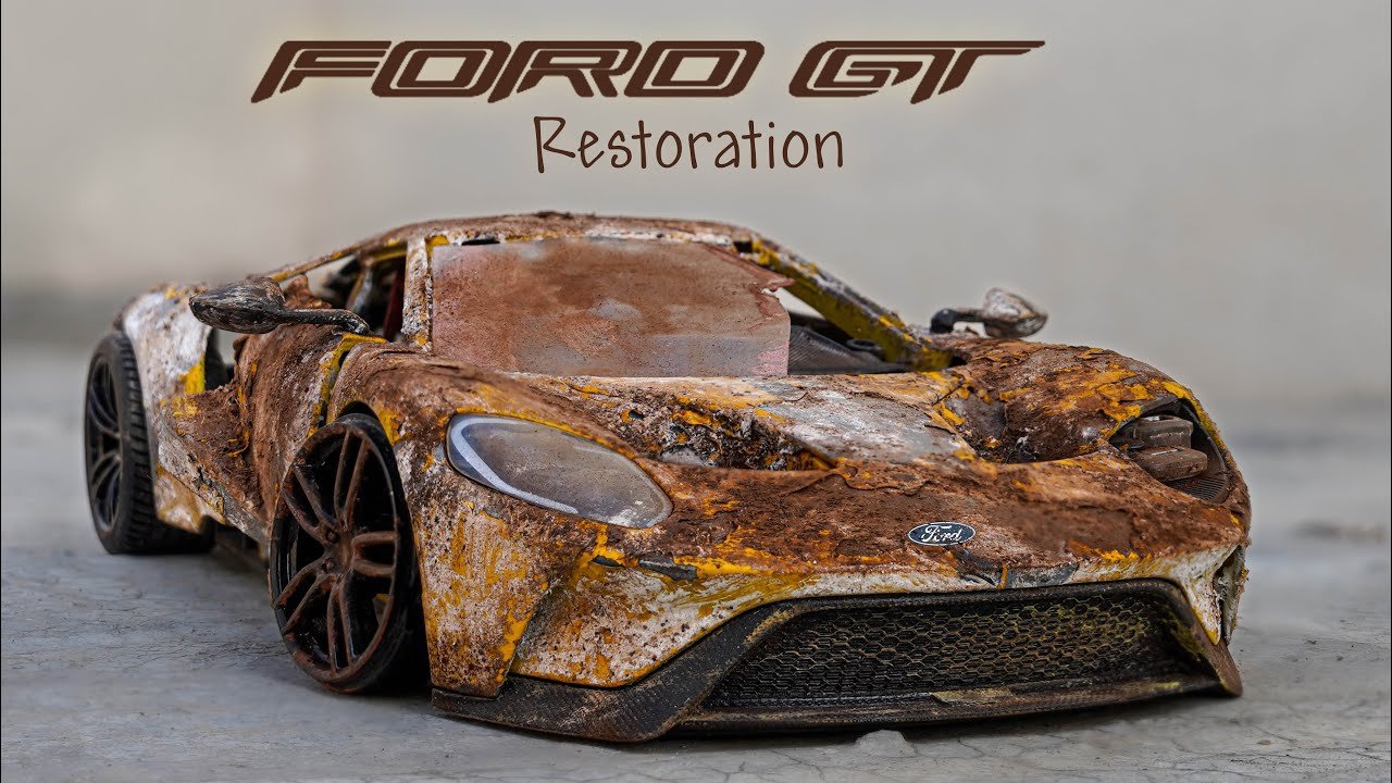 Ford GT РЕСТАВРАЦИЯ МОДЕЛЬКИ АВТО