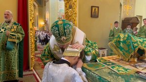 МИТРОПОЛИТ ИГНАТИЙ СОВЕРШИЛ ХИРОТОНИЮ СТУДЕНТА СПДС ДИАКОНА МАТФЕЯ КЛЕМЕНТЬЕВА ВО ПРЕСВИТЕРА