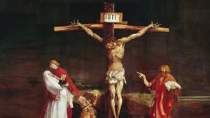 Распятие Христа -Спектакль "из тьмы к Свету", Музыка: Николя Челоро, Музыкальный момент ми  минор