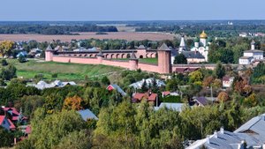 Атмосферный ОБЗОР Суздаля (с высоты птичьего полета)