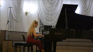 Юбилейный концерт СМХК Татьяна Лихачева А. Скрябин Этюд 12 op.9