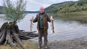 Рыбалка рядом с домом в выходной