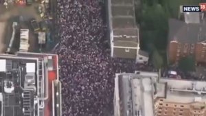 В Лондоне массовый митинг «Объединим королевство» — вышли свыше 110 тыс. человек.