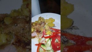 Вкусная картошка с лопаткой