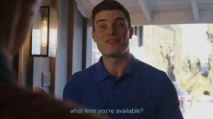 That typical annoying sales person