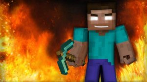 Minecraft -с комментариями,Херобрин встал в плохом настроение и все его раздражают кроме его собак