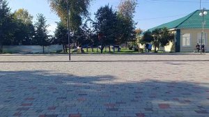 Прогулка дочки с внучечкой в Первомайском  Арбате 2025 г