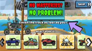 💯 NO MASTERIES NO PROBLEM 💯 (In The Name Of The Moon) - Hill Climb Racing 2