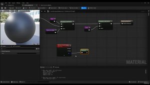 25 - Applying the material procedurally Snow Part 01