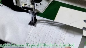 Double Needle Short Arm Sewing Machine/Машина для короткошовной сшивки фильтрующих рукавов