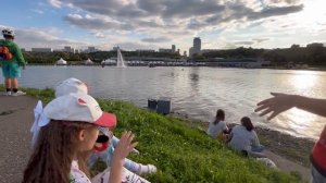 Гонки на моторных лодках Москва Крылатское