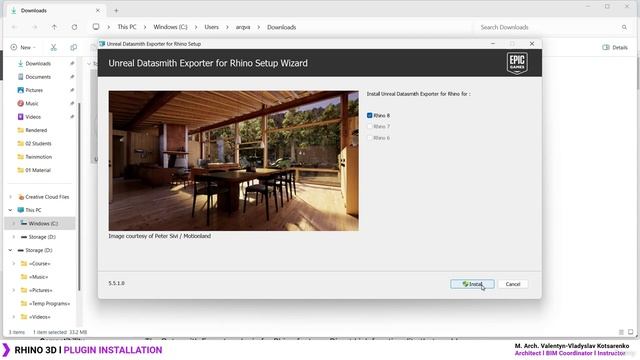 4.18 -Установка плагина Rhino 3D l смотреть онлайн
