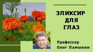 Эликсир для глаз. Проф.Ламыкин О.Д.