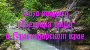 База отдыха «Ореховая роща» в Краснодарском крае