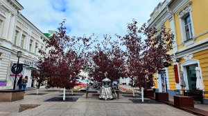 Прогулка по центру города Омска с мужем💖 // Красивые места, парк, сквер, улицы