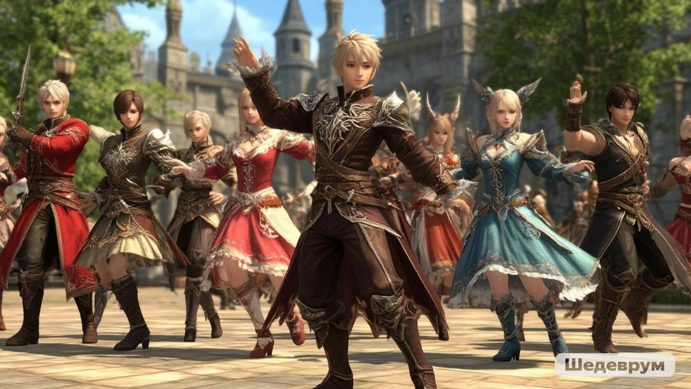 Lineage2 - танцы 2