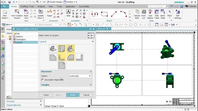 042 Drawing page setup and creating views