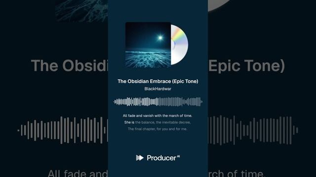 The Obsidian Embrace (Epic Tone)