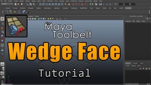 Autodesk Maya - Wedge Face