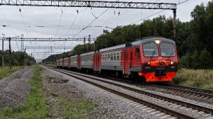 окна на БМО своим чередом электрички своим | ЭД4М-0211 в Повадино