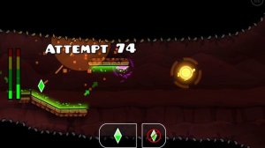 прохожу самый сложный уровень в Geometry dash!!!
