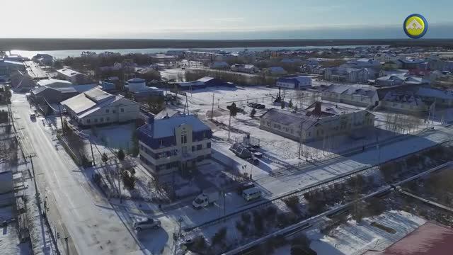 Мой родной Красноселькуп с высоты птичьего полёта (взято из «Телекомпании Альянс»). смотреть онлайн
