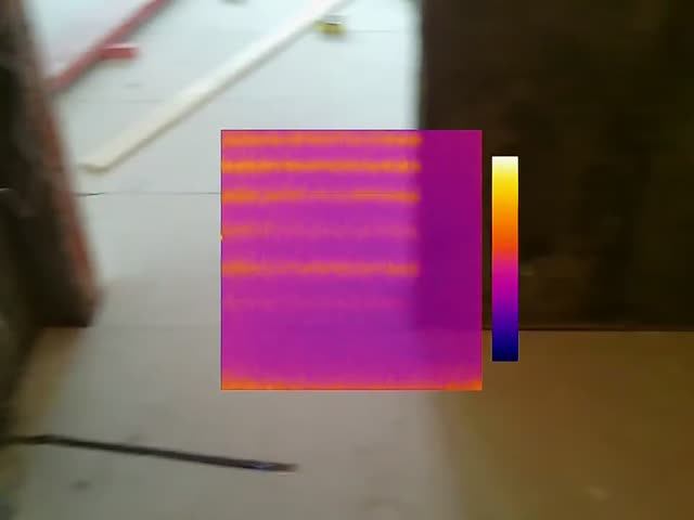 № 34. Фольгированный элемент ГВЛ многоуровневая квартира разогрев съемка через 1 час