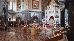 ХРАМ ХРИСТА СПАСИТЕЛЯ ВНУТРИ ЗДАНИЯ