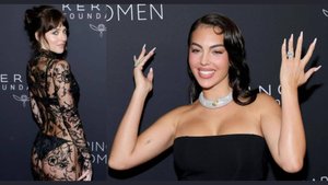 Дакота Джонсон в прозрачном платье, Джорджина с кольцом в 30 карат — шок на гала-ужине Kering!