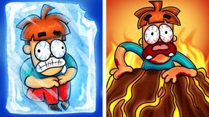 ХОЛОДНЫЙ vs ГОРЯЧИЙ челлендж!