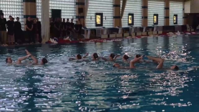 синхронное плавание. (5)