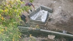 Бордюринг под окнами (13.09.2025) Перово