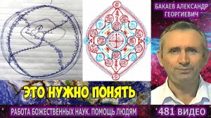 Часть 481. [Это нужно понять] - Работа Божественных наук. Часть 1. Бакаев А.Г.