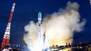 Появились кадры запуска ракеты-носителя "Союз-2.1б" с космодрома "Плесецк"