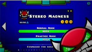 Я прошёл самый сложный stereo madness в геометри деш