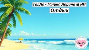 Отдых - ГалЛа - Галина Ларина & ИИ
