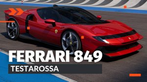 Ferrari 849 Testarossa — 1050 сил, 2.3 секунды до сотни! Первый взгляд